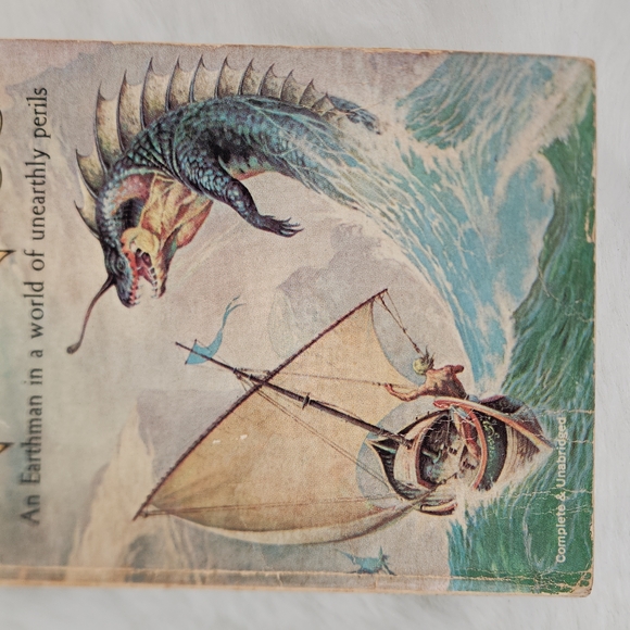 Edgar Rice Burroughs: Carson Of Venus, 1960s Ace Science Fiction Collection Pb - Picture 5 of 17